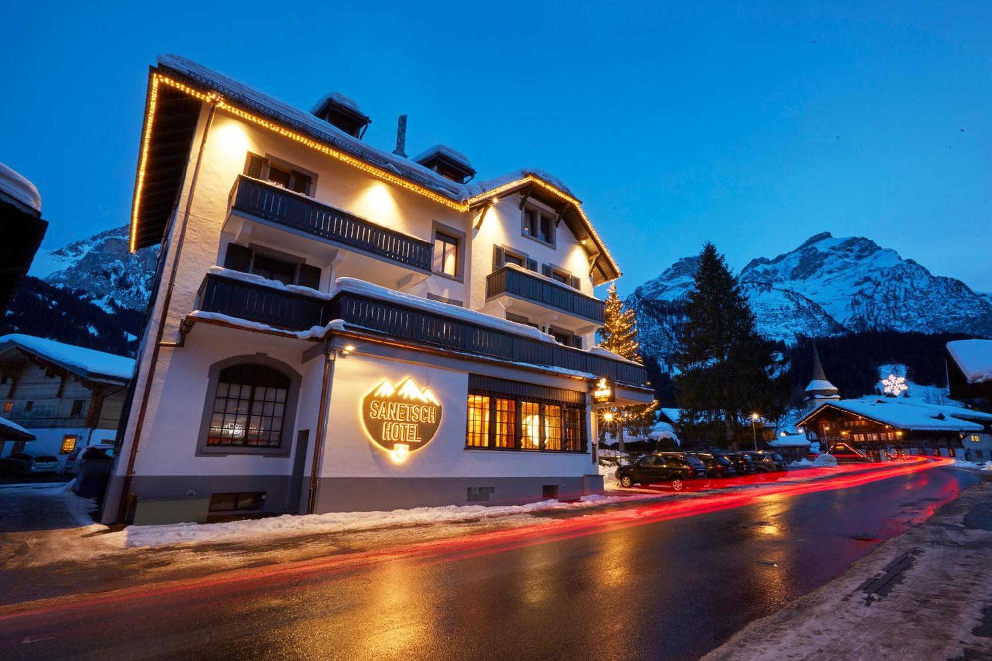 Hotel Sanetsch Gsteig Exterior foto