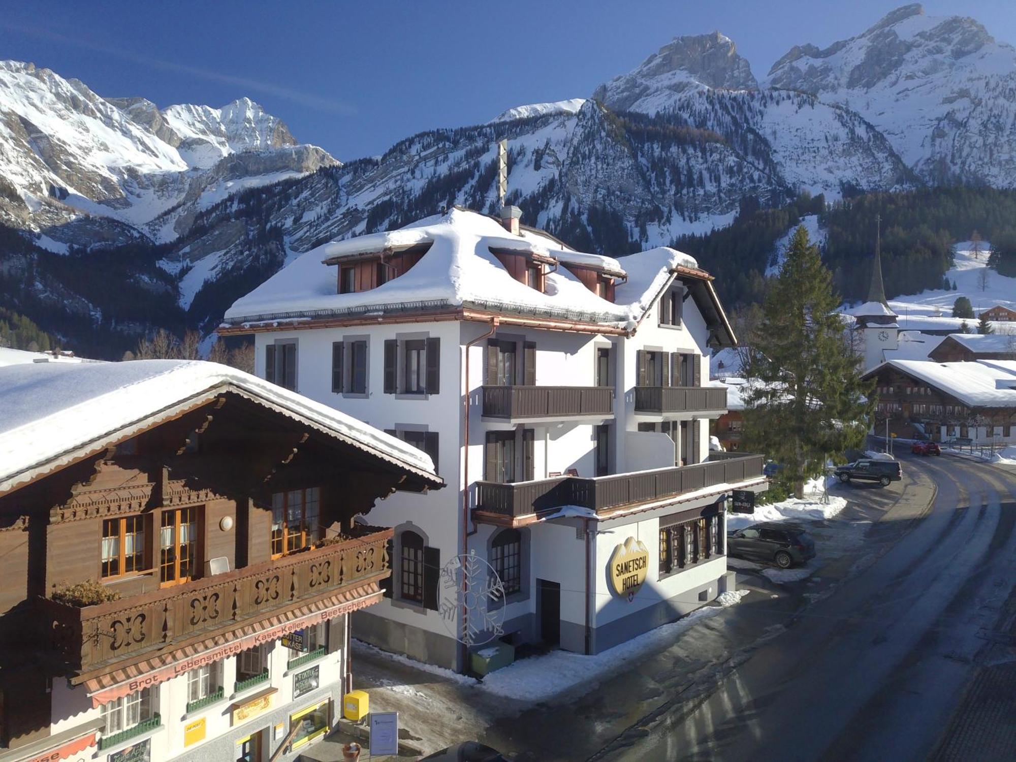 Hotel Sanetsch Gsteig Exterior foto